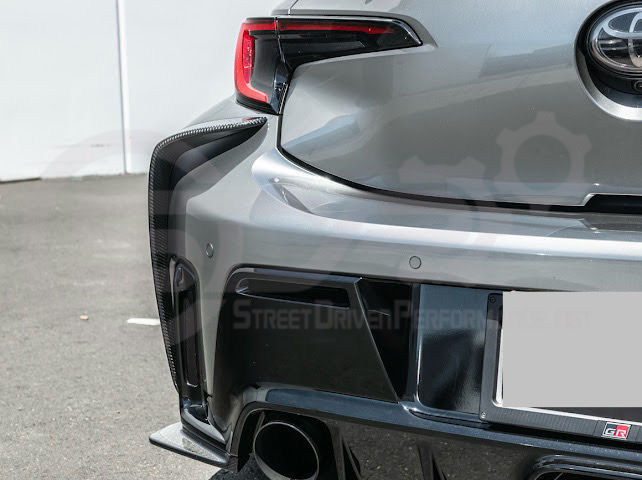 2023-UP GR COROLLA | JDM VRS STYLE REAR BUMPER GARNISH EXTENSION