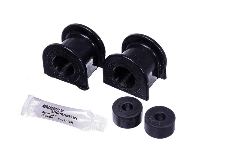 Black Energy Suspension sway bar bushings for 1996-2009 Toyota 4Runner front suspension, bushing kit for improved stability.