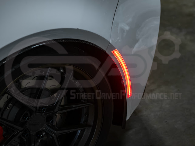 2014-2019 Chevrolet Corvette C7 | Factory Style Front & Rear LED Side Marker Lights Pair