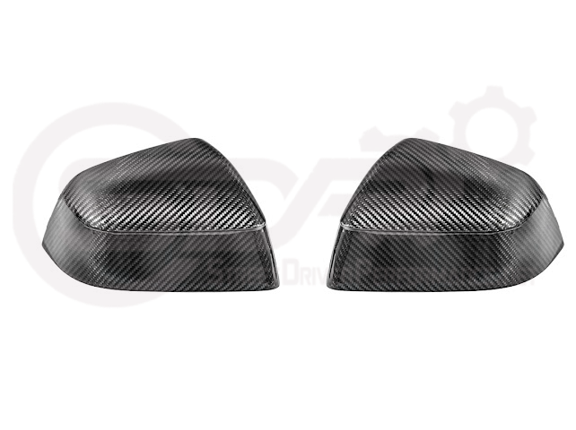 2025-Up Tesla Model Y | Carbon Fiber Tape On Side Mirror Cap Covers Pair