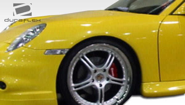 1999-2004 Porsche 911 Carrera 996 1997-2004 Porsche Boxster 986 Duraflex 997 GT-3 RS Conversion Fenders - 2 Piece