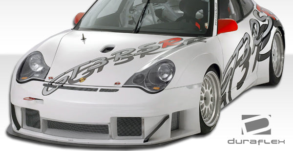 2002-2004 Porsche 911 Carrera 996 C2 C4 Duraflex GT3 RSR Look Wide Body Side Skirts Rocker Panels - 2 Piece (S)