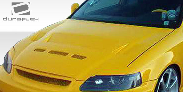 1999-2000 Honda Civic Duraflex Predator Hood - 1 Piece