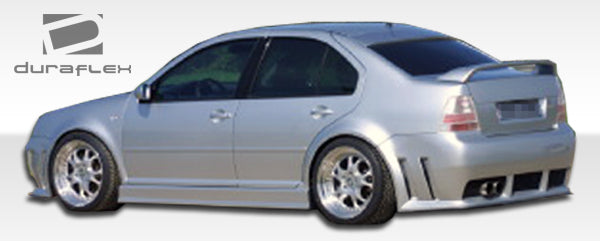 1999-2004 Volkswagen Jetta Duraflex Piranha Rear Bumper Cover - 1 Piece