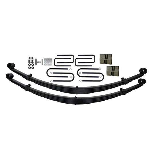 Skyjacker 6-inch lift kit for 1979 Ford F-350 4x4, showing assembled suspension components and lifted truck stance.
