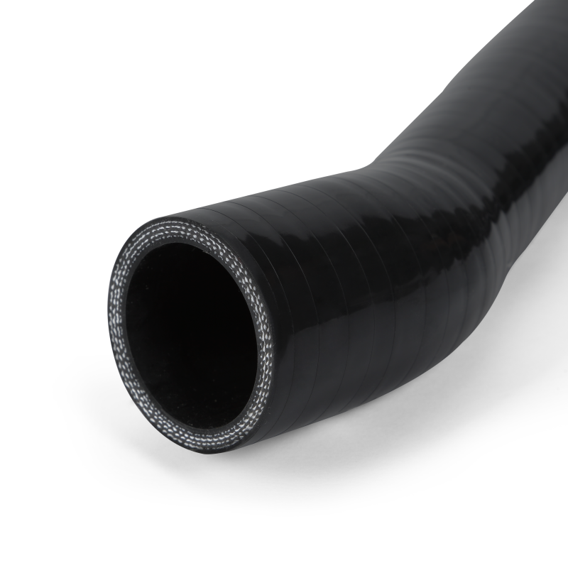 Mishimoto 78-86 GM C/K Truck 292 silicone upper radiator hose, black flexible engine cooling hose for Chevrolet trucks.