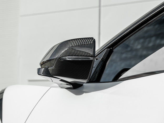 2020+ CORVETTE C8 | CARBON FIBER REPLACEMENT MIRROR COVERS PAIR