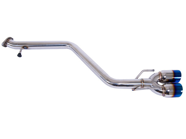 2017-2020 LEXUS IS200T IS300 IS350 MUFFLER DELETE AXLE BACK QUAD BURNT TIPS EXHAUST