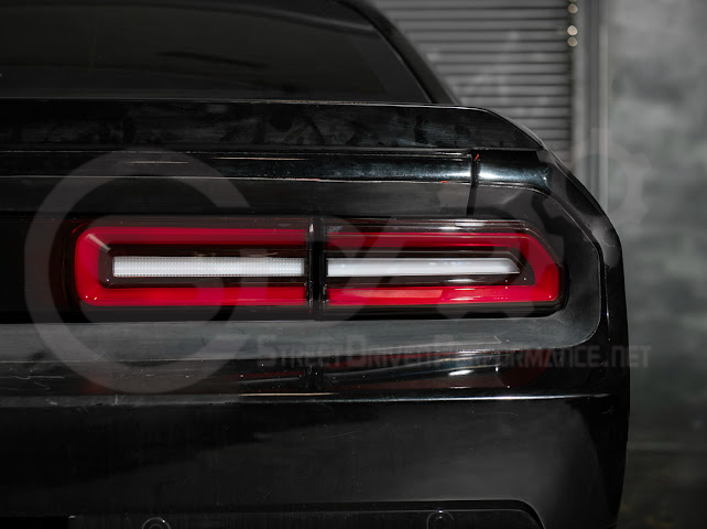 2008-2014 DODGE CHALLENGER | FACELIFTED SEQUENTIAL SIGNAL LED CLEA REAR TAILLIGHTS (PAIR)