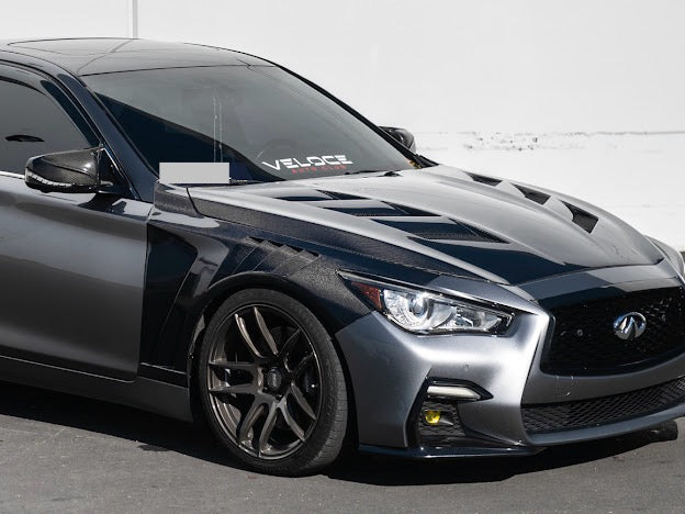 2014-UP INFINITI Q50 FRONT SIDE FENDERS PAIR