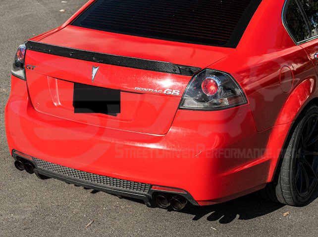 2008-2009 PONTIAC G8 | CARBON FIBER REAR TRUNK LID WICKERBILL SPOILER WING