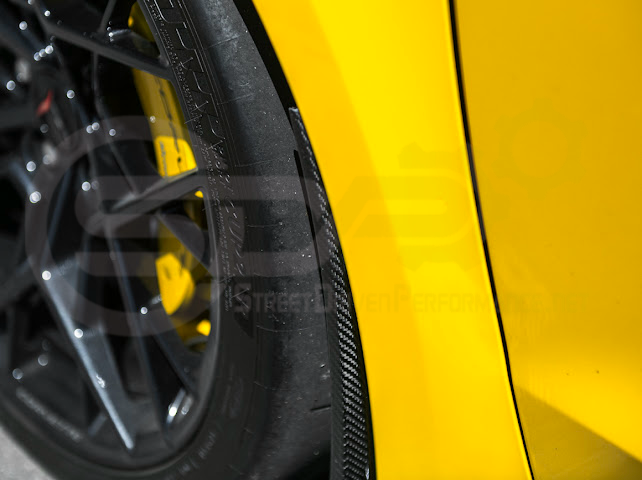 2023-UP CORVETTE C8 E-RAY, Z06, & ZR1 | FACTORY EXTENDED XL VERSION 2 FRONT & REAR MUD FLAPS SPLASH GUARD PAIR