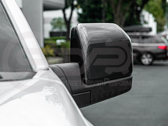 2015-2021 FORD F-150 | FACTORY STYLE CARBON FIBER SIDE MIRROR CAP COVERS