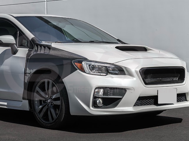 2015-2021 SUBARU WRX / STI | JDM STYLE CARBON FIBER SIDE VENTED FENDERS (PAIR)