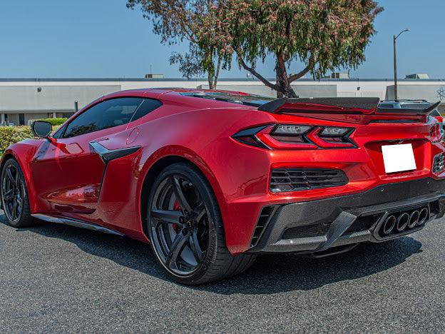 2023+ CHEVROLET CORVETTE C8 Z06 |REAR DIFFUSER SIDE VENT COVER PAIR