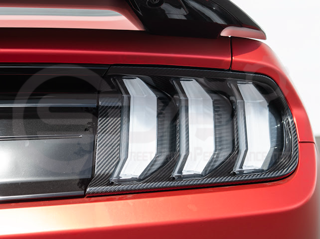 2015-17 FORD MUSTANG | REAR TAIL LIGHT TRIM BEZEL COVER PAIR