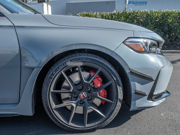 2023+ HONDA CIVIC TYPE-R | SDP PERFORMANCE PACKAGE CARBON FIBER FRONT SIDE CANARDS (PAIR)