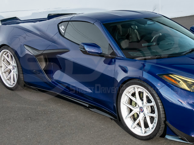 2023-UP CHEVROLET CORVETTE C8 Z06 & E-RAY | SDP PERFORMANCE TRACK STYLE SIDE SKIRTS ROCKER PANEL GROUND EFFECTS