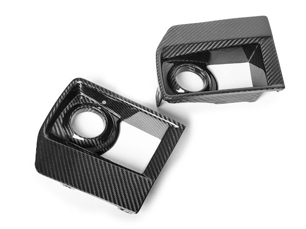 2009-2015 Cadillac CTS-V V2 - Carbon Fiber Fog Light Bezels / Covers