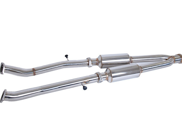 2017-PRESENT INFINITI Q50 2WD 2.5" STAINLESS STEEL RESONATED MID PIPE
