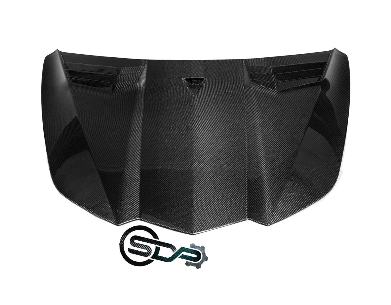 2020+ Corvette C8 | GT3 R Style CARBON FIBER Vented Front Hood