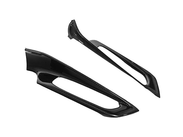 2020+ CHEVROLET CORVETTE C8 CARBON FIBER WINDOW SWITCH TRIM & PILLAR PANEL REPLACEMENT
