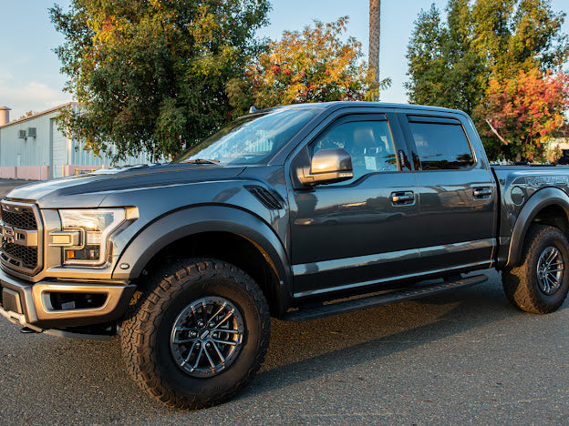 2017-2021 FORD F-150 RAPTOR | STREET SERIES PACKAGE CARBON FIBER SIDE FENDER VENTS REPLACEMENT