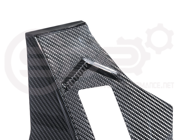 2020+ Chevrolet Corvette C8 Coupe | CARBON FIBER Rear Hatch B Pillar Hinge Cover Pair