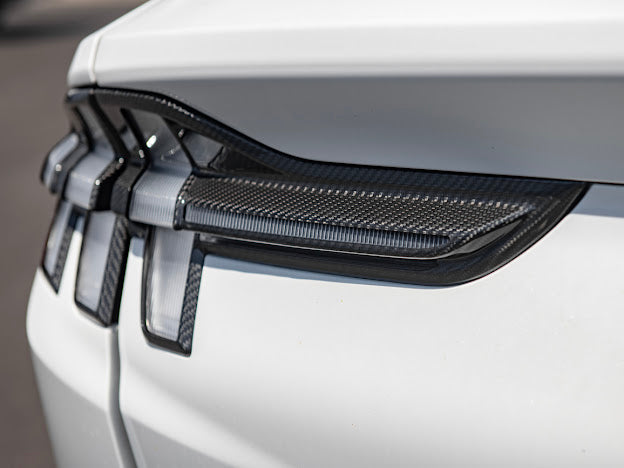 2021-UP MUSTANG MACH-E | CARBON FIBER REAR TAIL LIGHT BEZEL COVER