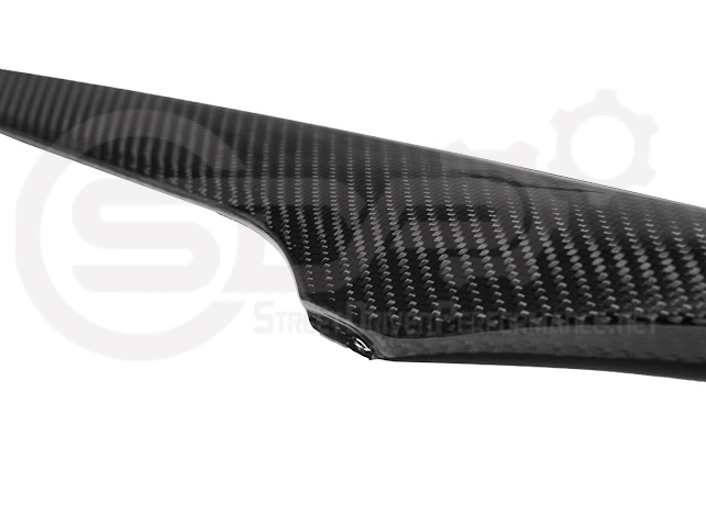 Carbon fiber side fender vents for 2023 Corvette C8 E-Ray and Z06, Street Driven Performance, three-piece intake vent trim.