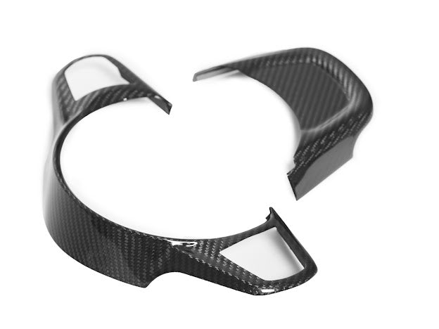 2020-Up Toyota GR Supra A90 A91 |JDM CARBON FIBER Steering Wheel Button Trim Cover