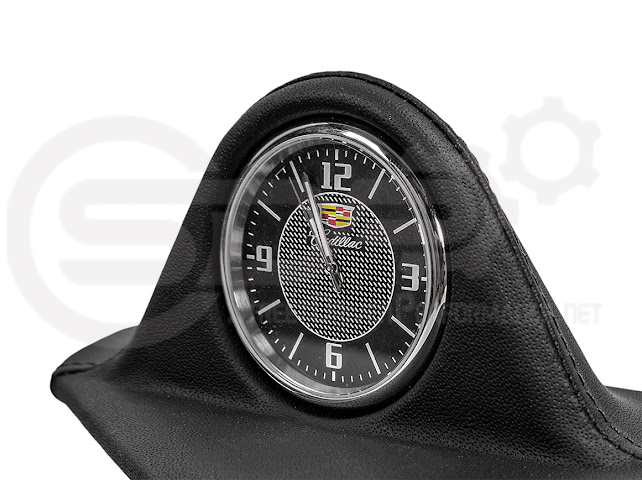 2020-Up Cadillac CT4 | Leather Dashboard Center Analog Clock & Speaker Pod (Fits all Models)