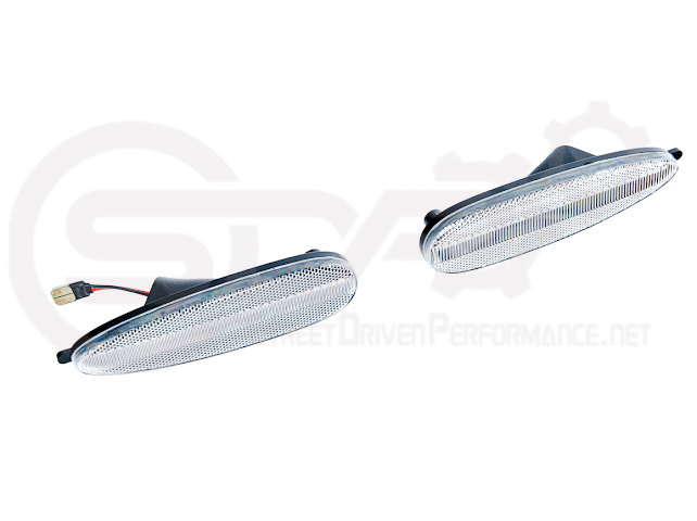 2004-2006 Pontiac GTO | Front Clear / Red / or Black Lens Amber Light LED Side Markers Pair