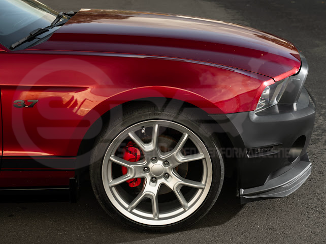 2010-2014 MUSTANG S197 | GT500 STYLE FRONT BUMPER COVER UPPER LOWER GRILLE LIP SPLITTER