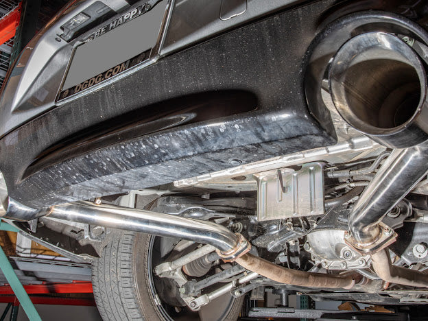 2017-UP INFINITI Q60 MUFFLER DELETE DUAL TIPS EXHAUST