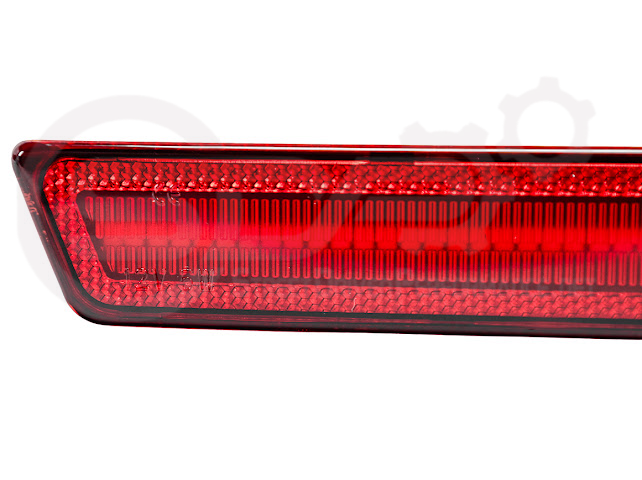 2015-2023 Dodge Challenger | Rear Bumper Side Marker Lens w/ Red LED Reflector Light Pair (Clear / Red / Smoke)