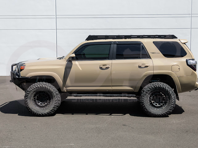 2010-2024 Toyota 4Runner | Carbon Steel Black Top Roof Rack Cargo Carrier