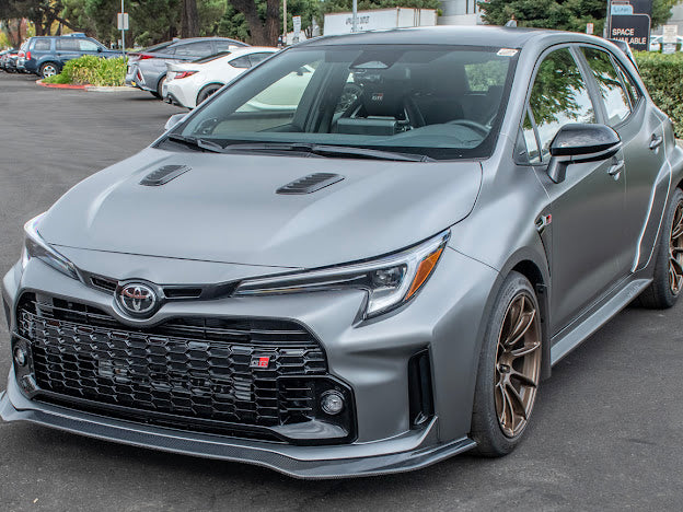 2023-UP TOYOTA GR COROLLA |GR STYLE FRONT LIP SPLITTER GROUND EFFECTS