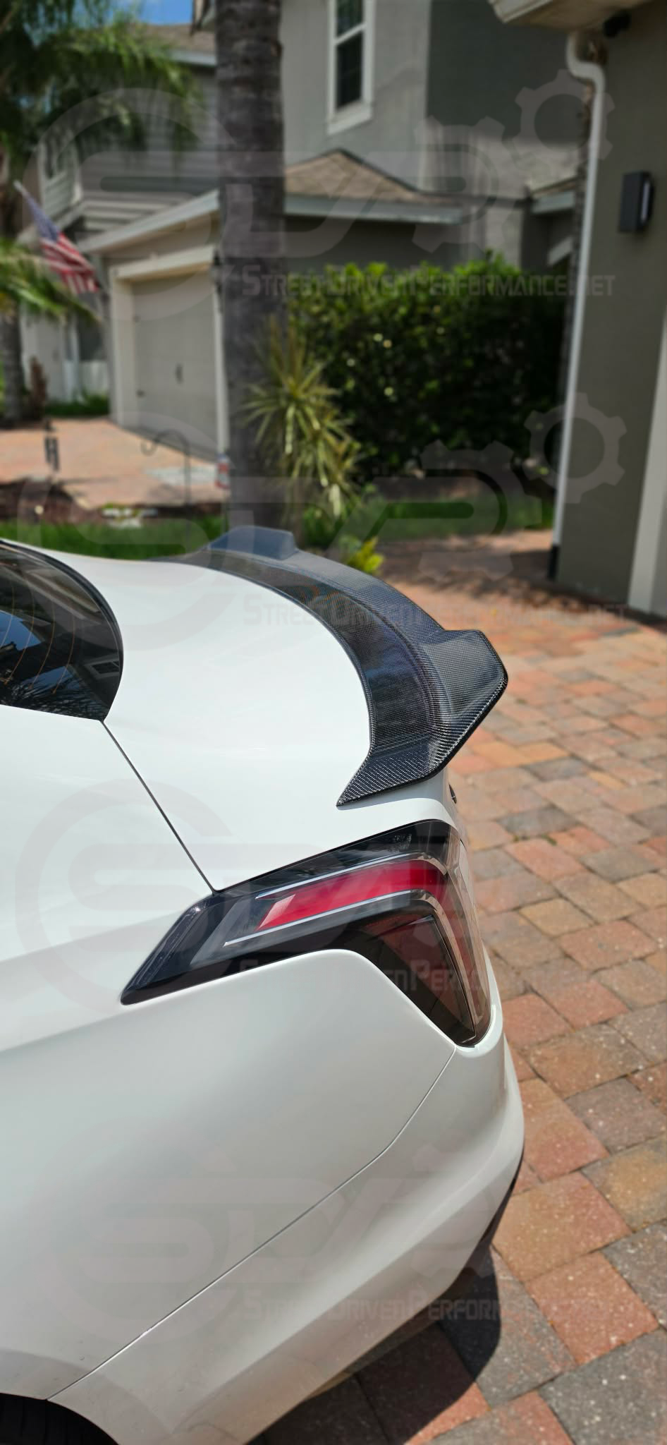 2020-PRESENT CADILLAC CT4-V & CT4-V BLACKWING | AGGRESSIVE HIGH DUCKBILL STYLE CARBON FIBER REAR WING SPOILER