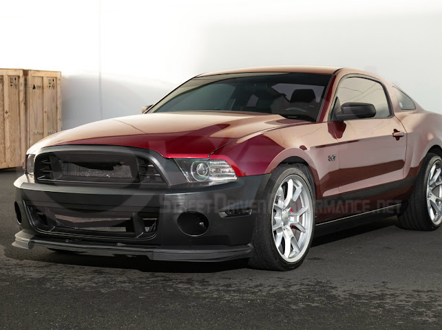 2010-2014 MUSTANG S197 | GT500 STYLE FRONT BUMPER COVER UPPER LOWER GRILLE LIP SPLITTER