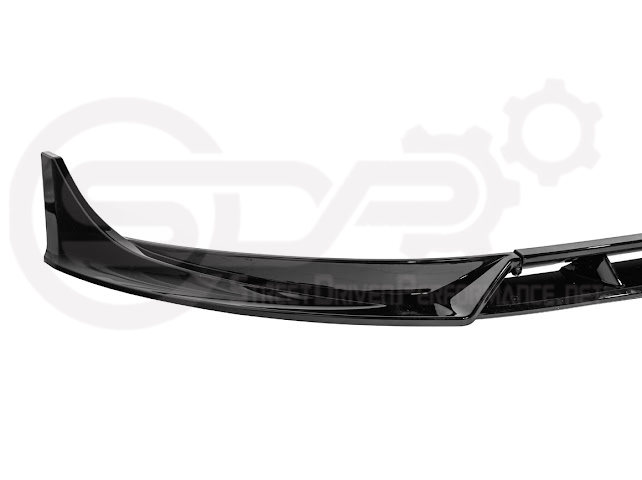 2025-UP TESLA MODEL Y | SDP TRACK STYLE GLOSS BLACK 4 PIECE FRONT LIP SPLITTER GROUND EFFECTS