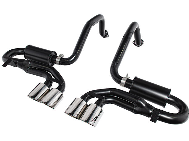 1997-2004 CORVETTE C5 MUFFLER AXLE BACK QUAD TIPS EXHAUST
