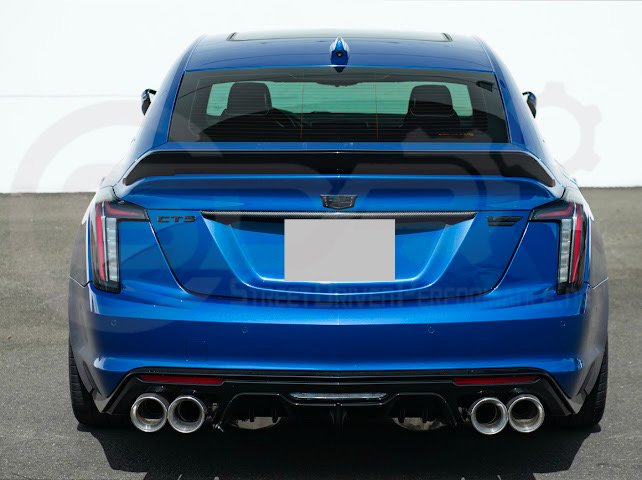 2020-Present Cadillac CT5 Sport / CT5-V / CT5-V Blackwing | Blackwing Style Rear Trunk Spoiler Wing