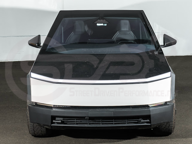 2024-Up Tesla Cybertruck | Factory Style Carbon Fiber Side Mirror Covers Pair