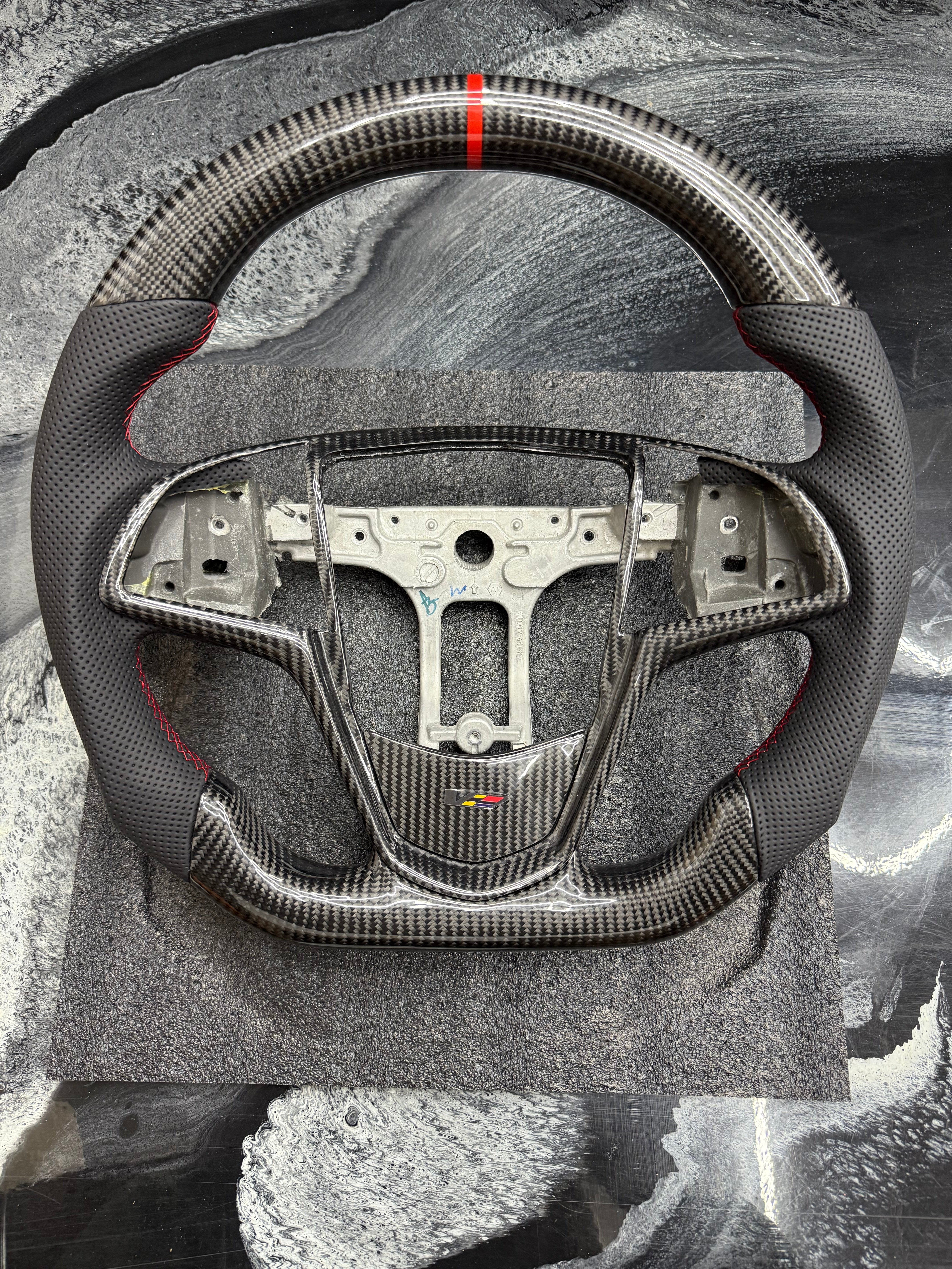 2014-2019 CADILLAC CTS, CTS-V "V3" / V-Sport & 2013-2019 ATS, ATS-V | Carbon Fiber Steering Wheels (IN STOCK NO WAIT TIMES)