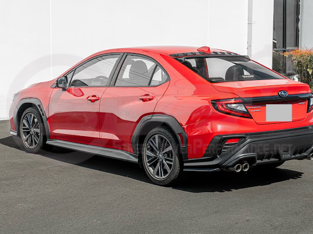2022-UP SUBARU WRX | SDP PERFORMANCE PACKAGE REAR BUMPER APRON LIP SPLITTER GROUND EFFECTS