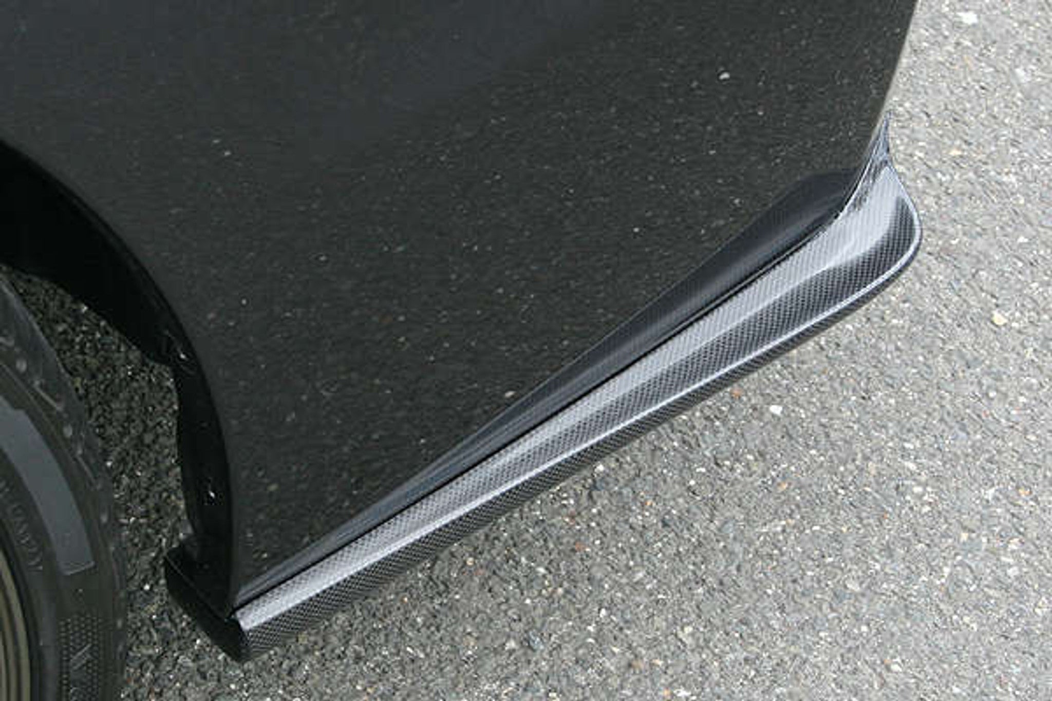 Charge Speed 2012-2015 Subaru Impreza Sedan GJ 4Dr Sedan Bottom Line Carbon Full Lip Kit with OEM Side Skirts Model