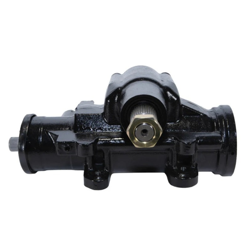 Yukon Gear Ford/Mercury Saginaw style power steering gear box for 1965-1979 models, shown in a close-up view.