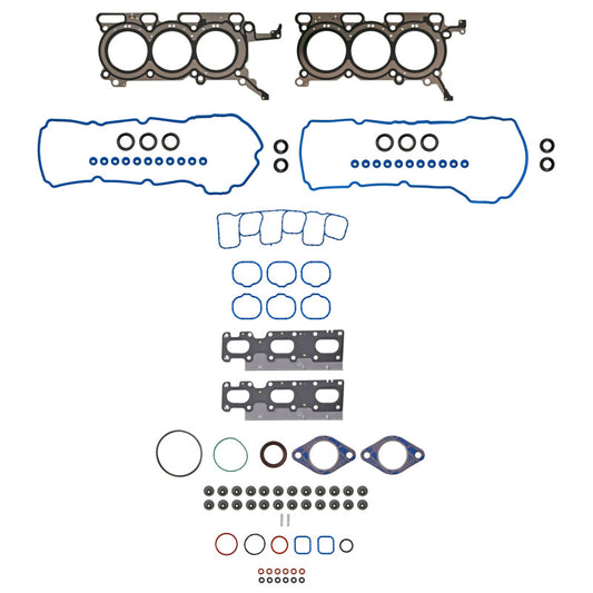 Fel-Pro Ford Explorer engine cylinder head gasket set, PermaTorque HS 26487 PT-2, showing gasket components and packaging.