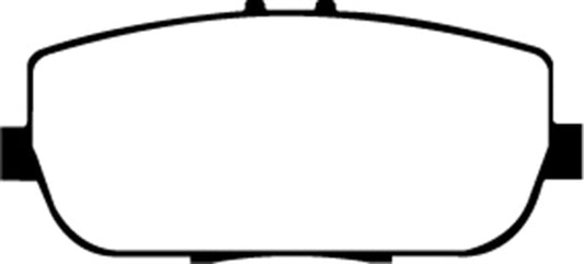EBC Greenstuff rear brake pads for Mazda Miata MX5 2.0, performance brake pads for enhanced stopping power
